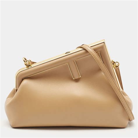 fendi women's first|Fendi first small beige.